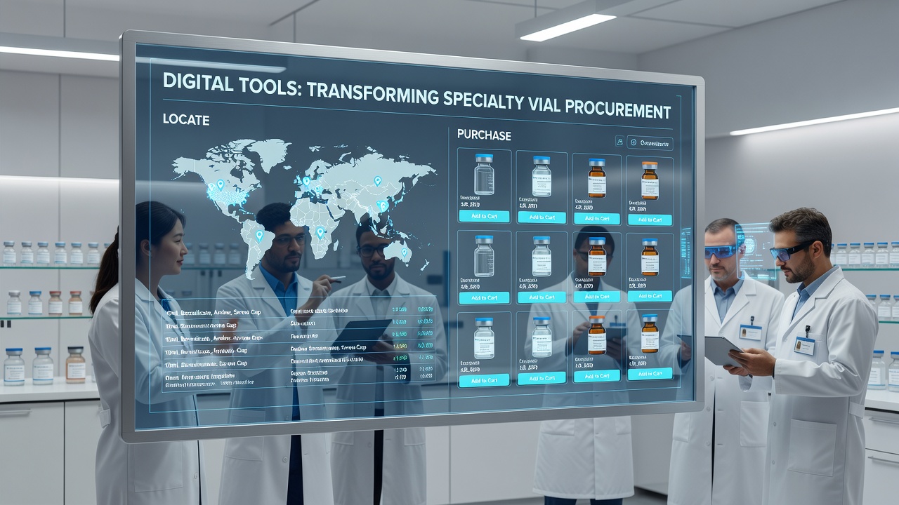 Digital Tools Transforming How Researchers Locate and Purchase Specialty Vials Online